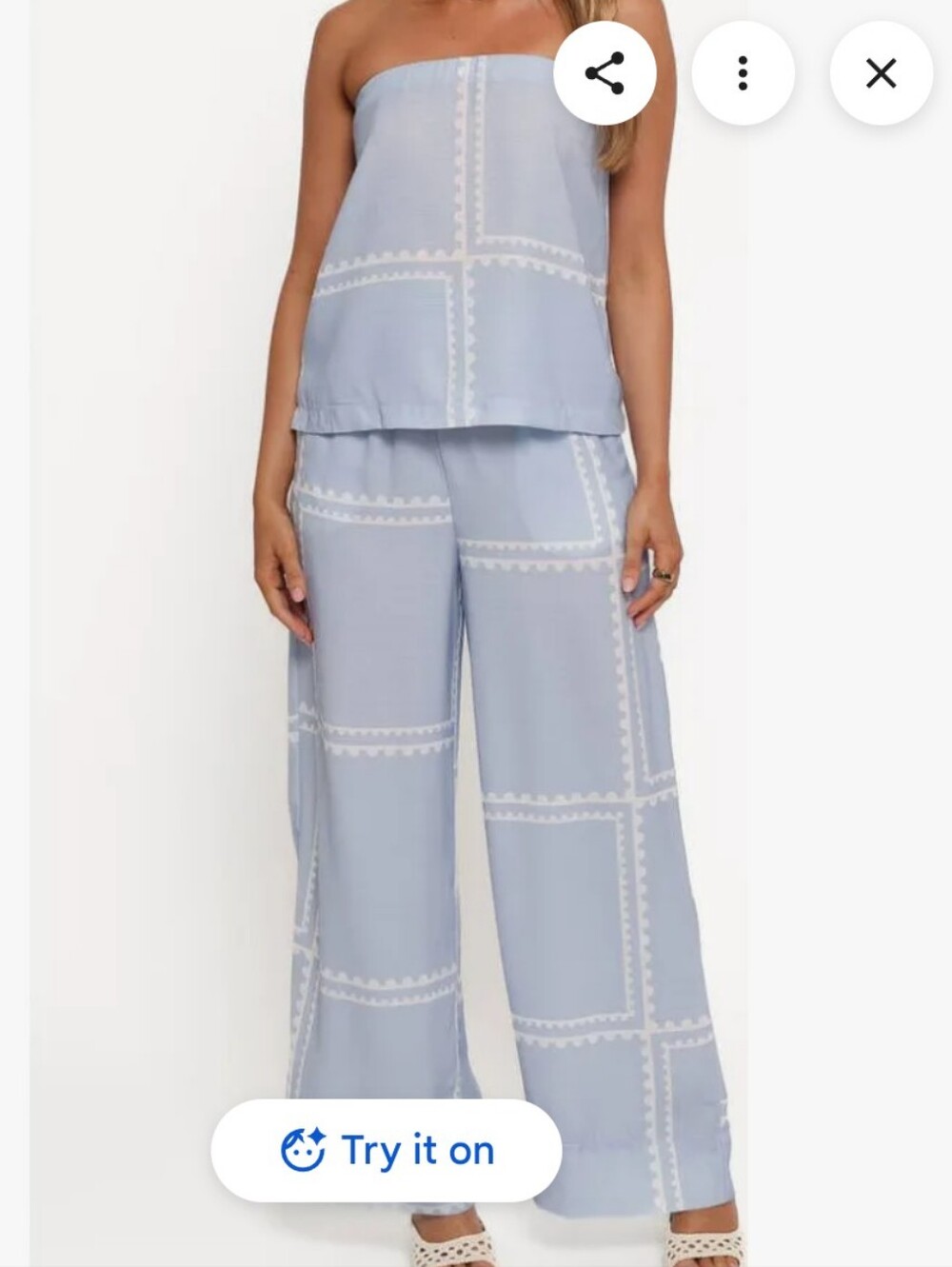 PETAL & PUP Women's Petal and Pup Ezra Strapless Pant Set - Picture 2 of 16